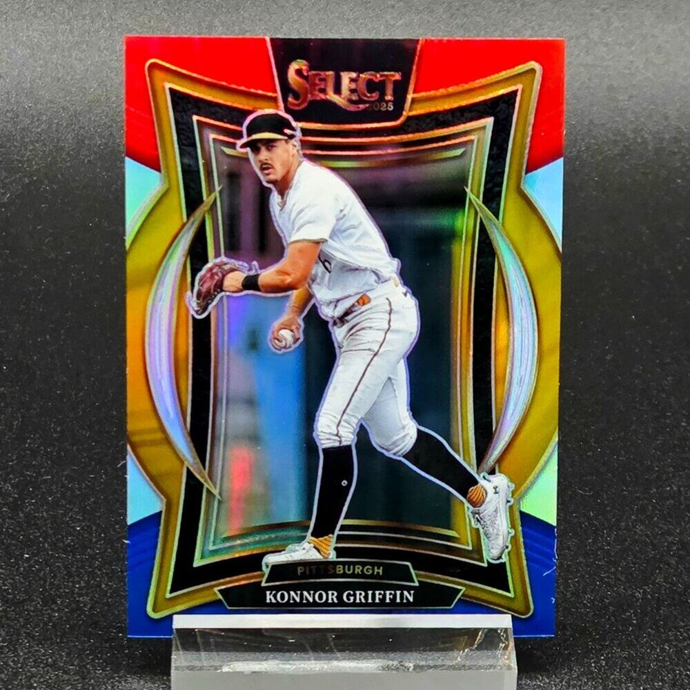 2025 Konnor Griffin Red and Blue Prizms /399 RC Pittsburgh Pirates Top Prospect